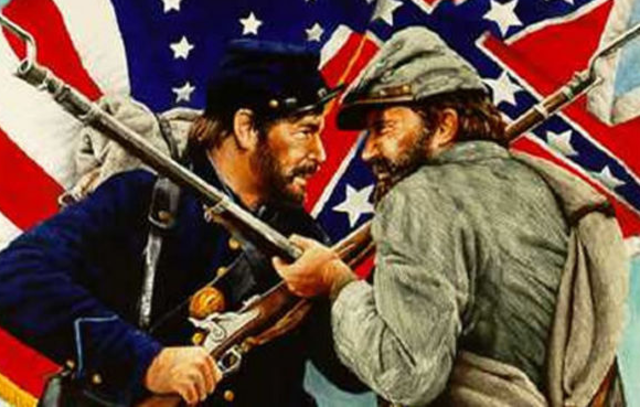 The Civil War begins - Confederate troops attack Fort Sumter