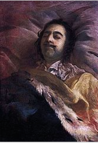 1725, Death of Peter the Great