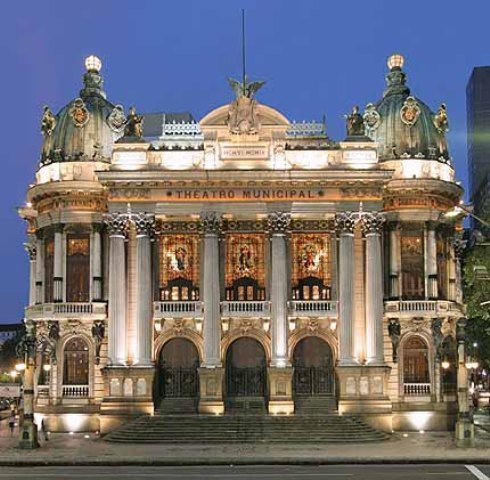 Visita al Teatro Municipal Río de Janeiro