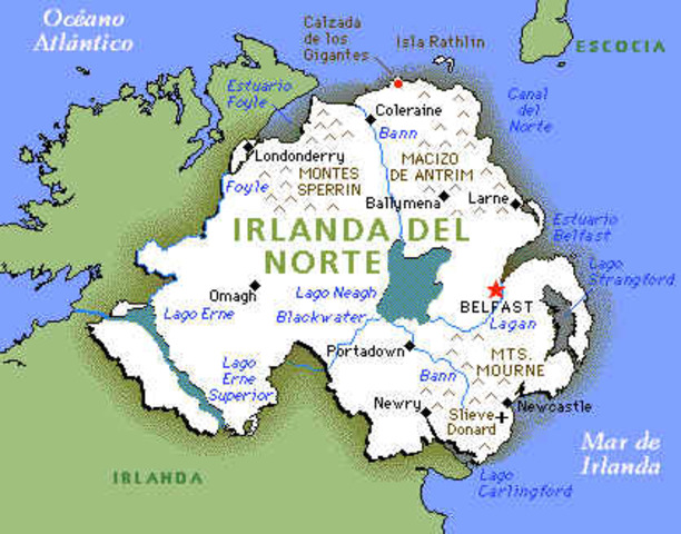 EL CONFLICTO LATENTE EN IRLANDA DEL NORTE SE INTENSIFICO