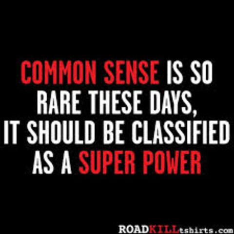 common sense