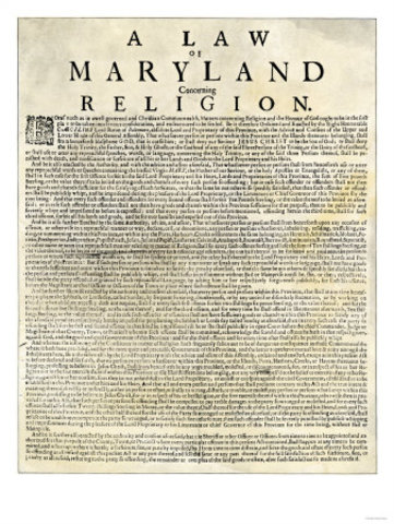 Maryland Toleration