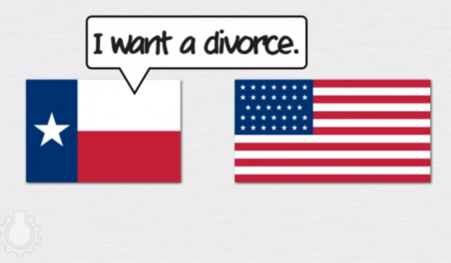 Texas Secedes from the Union