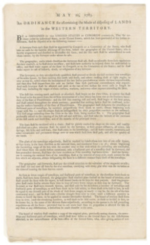 Land Ordinance of 1785