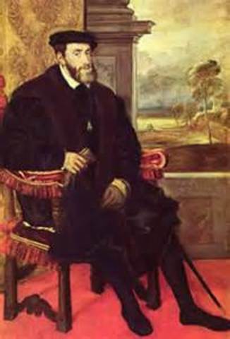 Charles at his baptism