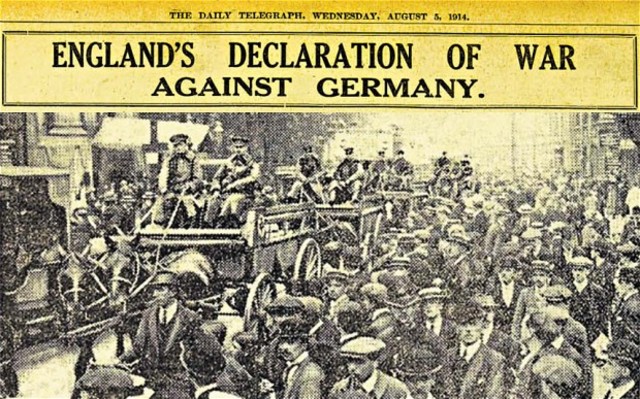 start of world war 1