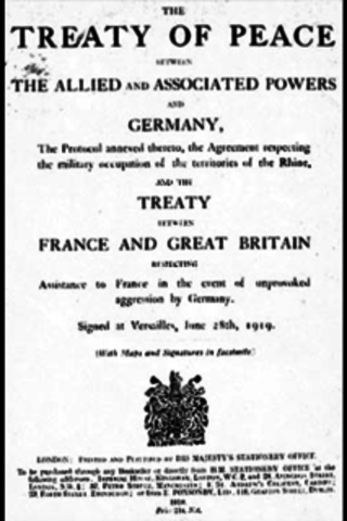 The Treaty of Versailles
