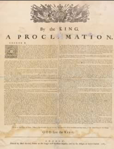 Proclamation of 1763