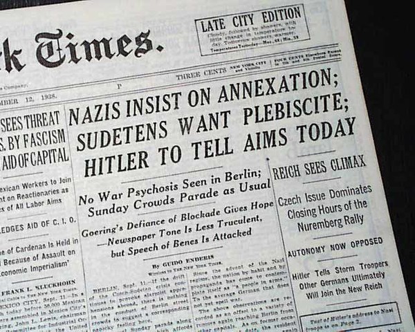 Germany Annexes Austria