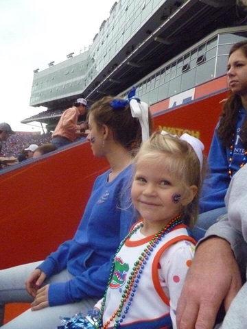My First Gator Football Game