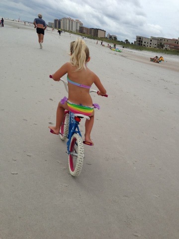 The First Time I Rode My Bike Without Training Wheels