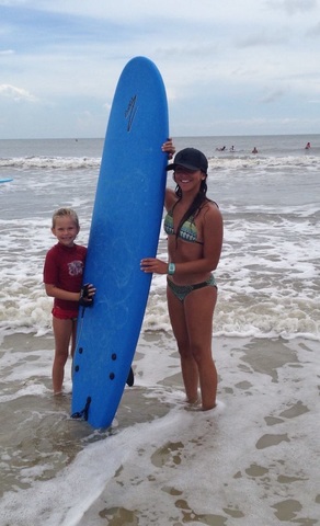 My First Saltwater CowGirl Surf Camp