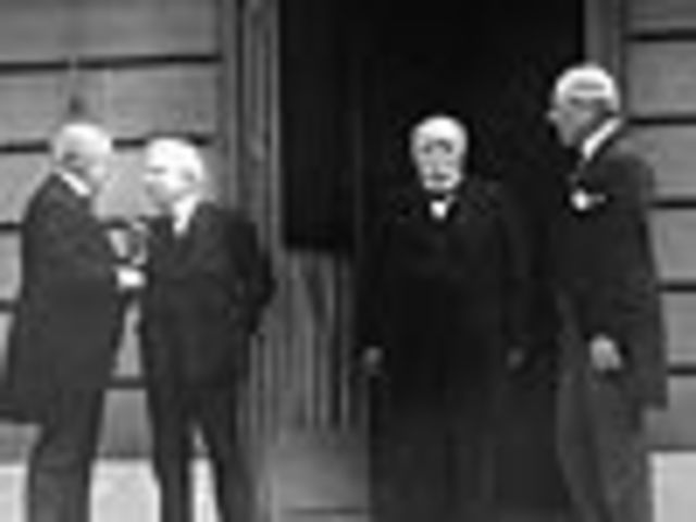 The Treaty Of Versallies is signed