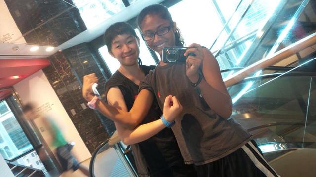 First time at GYM together