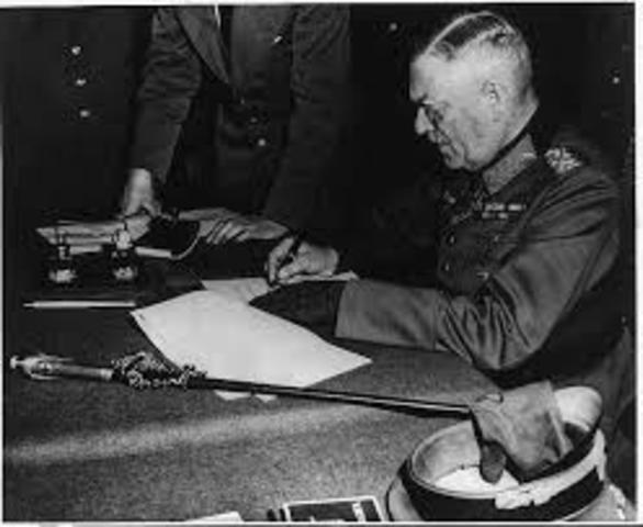 Germany Surrenders (Armistice Day)