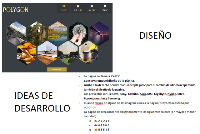 Adaptación al diseño, finalización del borrador y creación de ideas de desarrollo.