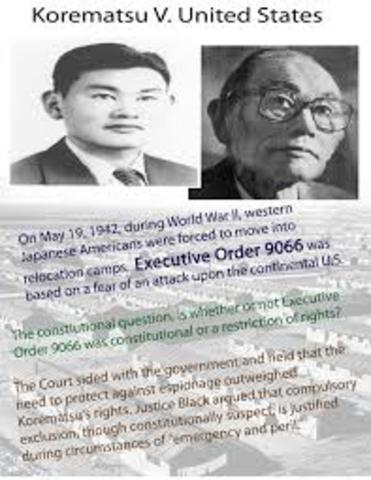 Korematsu v. U.S.