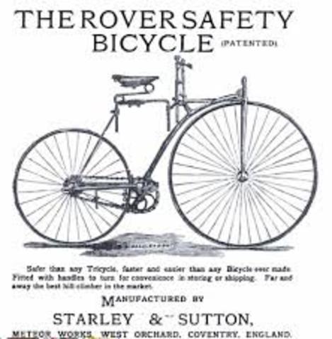 1885—Rover Safety bicycle
