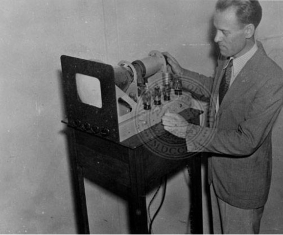 The first tv,Philo Farnsworth