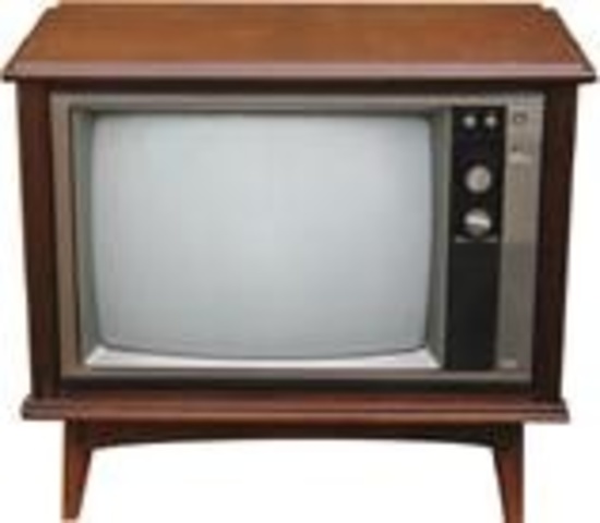 Shirley got her first TV