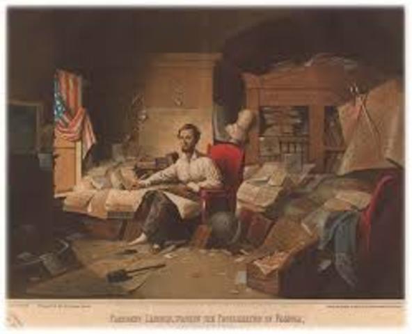 emancipation proclamation was written