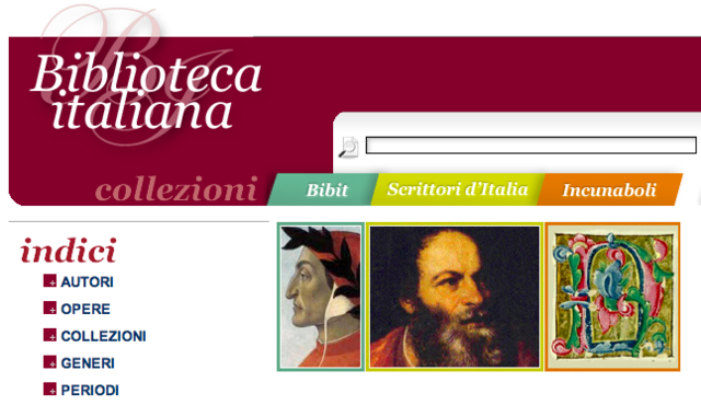 Bibliotecaitaliana.it