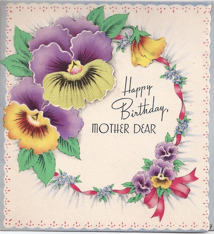 My Mother's Birthday