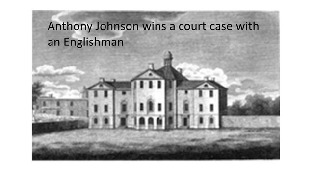 Anthony Johnson Wins Court Case (cont.)