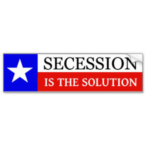 TX Secedes from Union