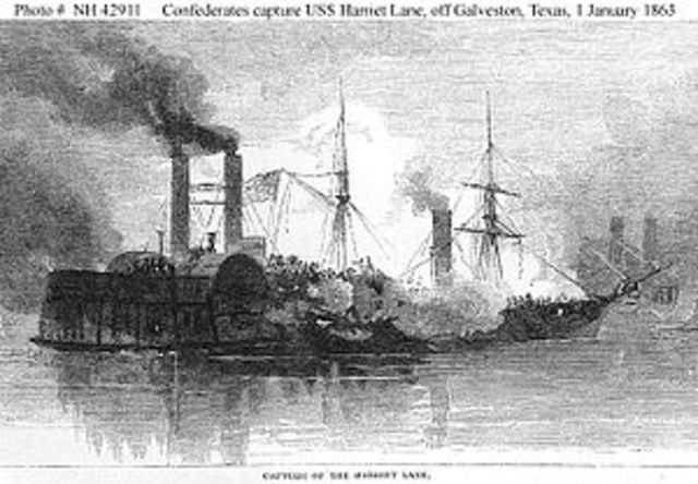 Battle at Galveston