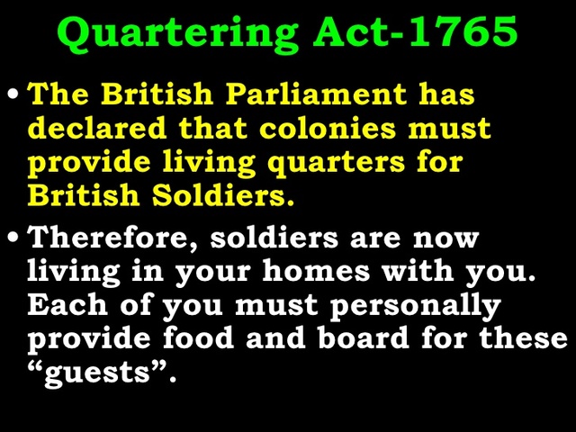 Quartering Act