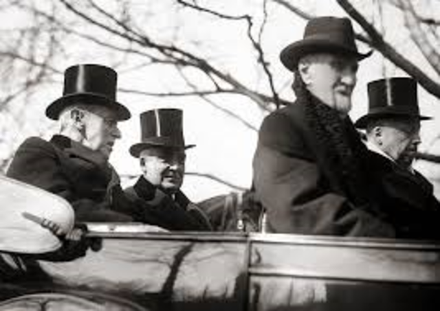 Warren G. Harding is Inaugurated