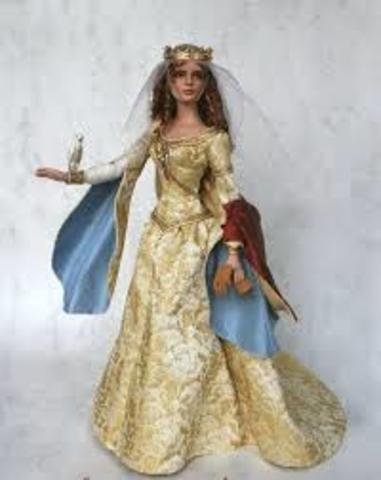 Queen Eleanor + Louis VII