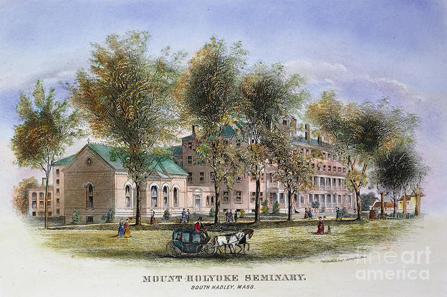 Mary Lyon Establishes Mount Holyoke Seminary