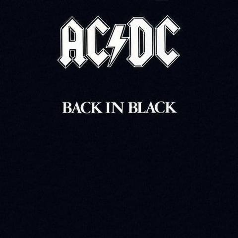 Back in Black. AC/DC