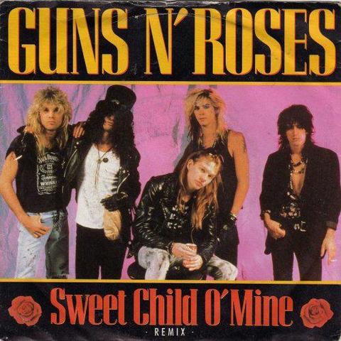 Sweet Child O' Mine. Guns n' Roses