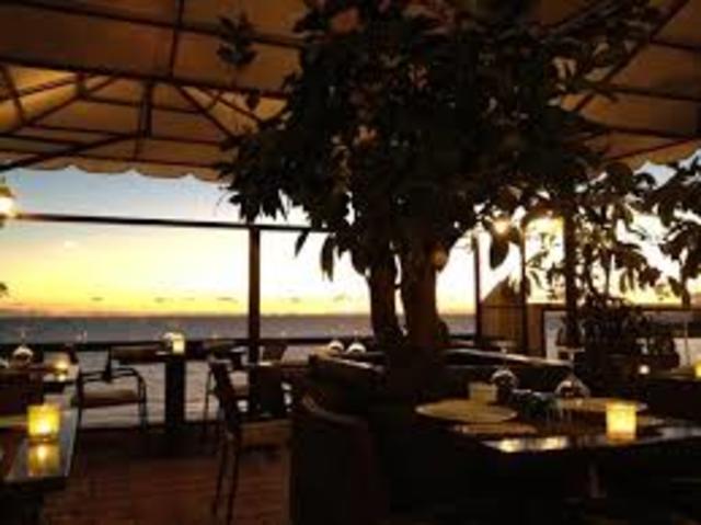 Cena en los Cristianos