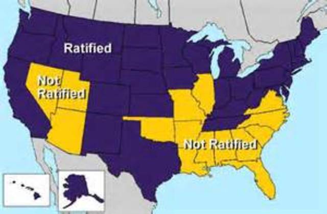 The amendment was ratified