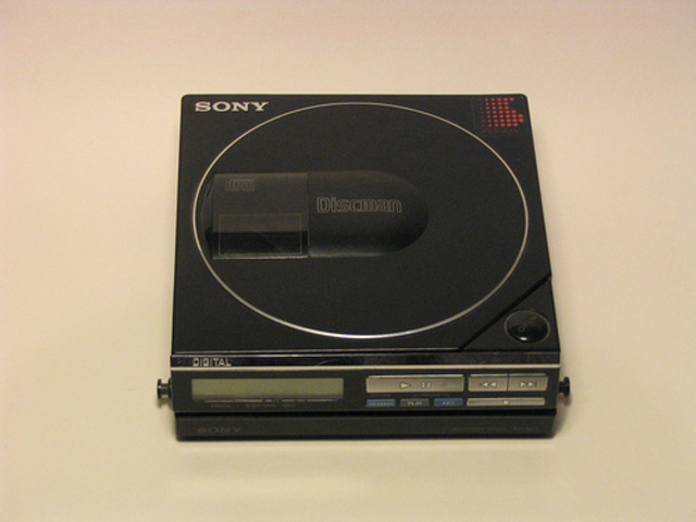 REPRODUCTOR DE CD PORTATIL(DISCMAN)