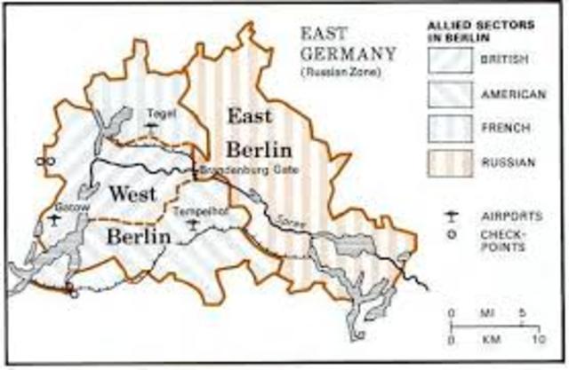 The beginning of the Cold War