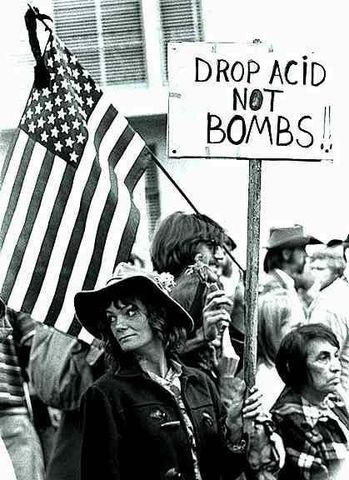 Hippies Protest