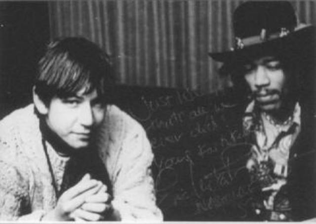 mid- 1966 Jimi Hendrix met Chas Chandler. A former member of the Animals, who became his manager.