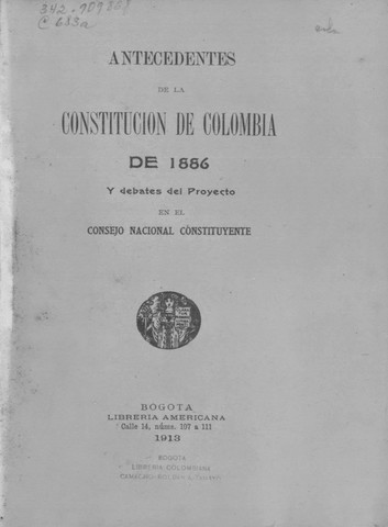 Constitución de 1886