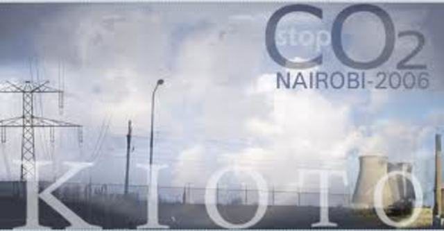 Entrada en vigor del Protocolo de Kioto