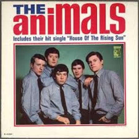 The Animals Top Pop Charts