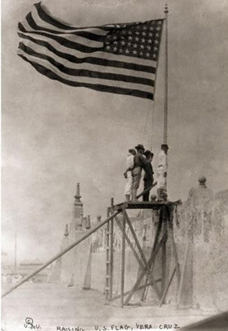 Woodrow Wilson envía tropas a Veracruz