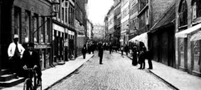 København runder 468.936 indbyggere (urbanisering)