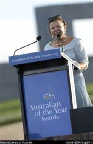 Fiona Wood was awarded Australian of the Year