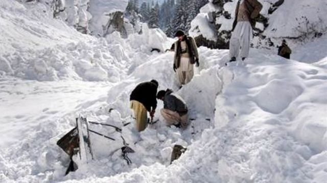 Siachen Glacier avalanche