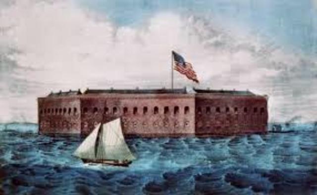 Battle at Fort Sumter